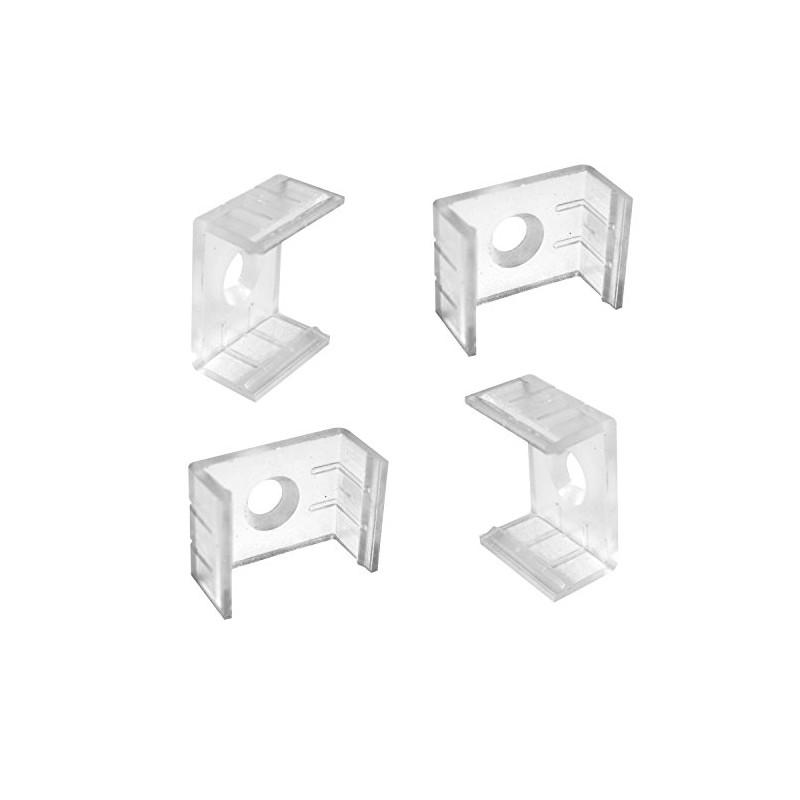 Alumino® LED Aluminium Profile, Flush-Mounted with Cover, Opal Semi-Clear or