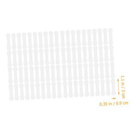 minkissy 400 Pcs V-type Lift Face Pasters Tape Instant Brow Lift Tape Tape Face Chin Lift Tapes Facial Lifting Tapes Synthetic Rubber Facelift