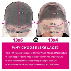 Margarety Highlight Ombre Lace Front Wig Human Hair 13x6 HD Honey Blonde 4/27 Deep Wave Lace Frontal Wigs Glueless Wigs Human Hair Pre Plucked with Baby Hair 200% Density 24inch