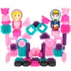 BLOKO 503538 Prinz, Prinzessin 50er Set 2 Prinzessinnenfiguren, Multicolor
