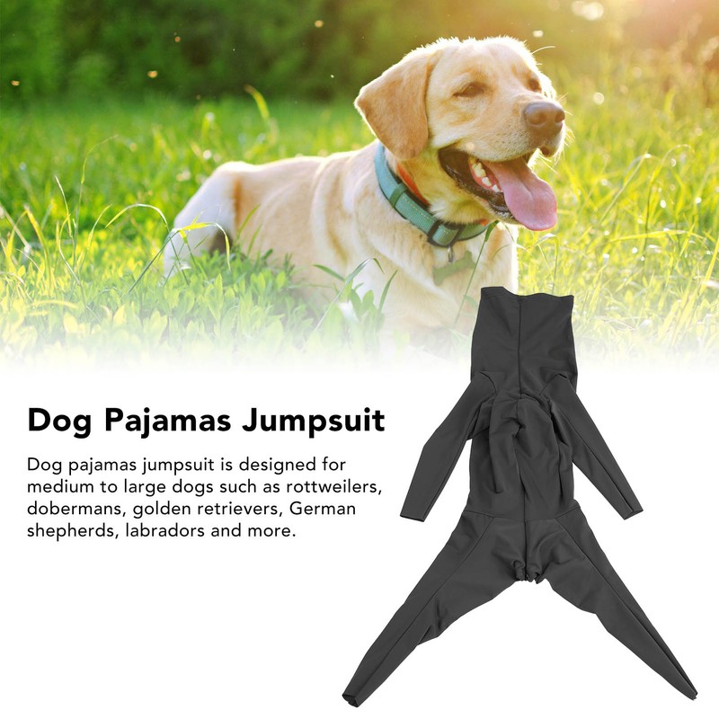 Dog Full Coverage Jumpsuit Elastic Prevent Shedding Dog Bodysuit for