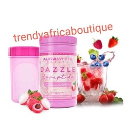 AURA WHITE  DAZZLE COLLAGEN BEAUTY With CUP. 800g X 1. Super Effective 👌