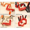 90 Degree Corner Positioner, CTRICALVER 2 Pieces 6" Durable Engineering