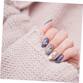 WOONEKY Unique Bow Nail Charms 20pcs Rhinestone Pearl Bow Nail Gems 3D Manicure Charms for DIY Art