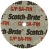 Scotch-Brite(TM) Cut and Polish Unitized Wheel, Aluminum Oxide, 15100 rpm,