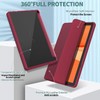 Mansiruyi Trifold Case for 10.1in Tablets(Only 2023 Released 13th Gen),