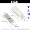 TERF® Heavy Duty White Magnetic Door Catch Closer 60mm With