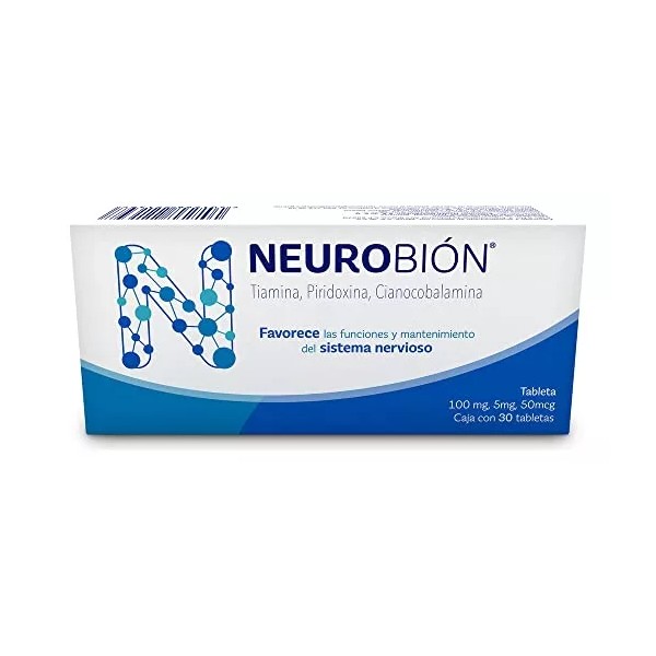 Neurobion 100/5 Mg 50 Mcg Caja C/30 Tabletas