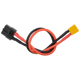 Hi-Tech XT30 Plug to XT60 Jack Conversion Connector Cable HMJ466 Black