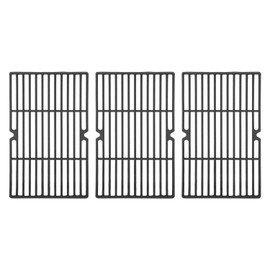 DcYourHome Cast Iron Cooking Grid Grate Replacement Parts for Uniflame GBC1059WE-C, GBC1059WB-C, 16 1/4‘’ BBQ Grill Grates Repair Part for Backyard Grill BY13-101-001-13 Gas Grill Model, 3 Pcs