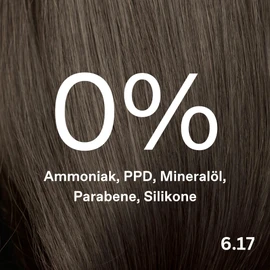 KORRES Argan Oil Colorant - Amonia-Free Hair Colour Dark Blonde Beige 6.17 - 100% Grey Hair Coverage & Vegan for a Long-Lasting Colour Result