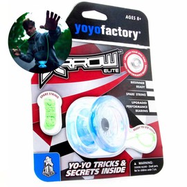 YOYO FACTORY YoyoFactory ARROW Freestyle Yo-Yo - Galaxy (beginner to pro, 2 different level ball-bearings, string and instructions included)