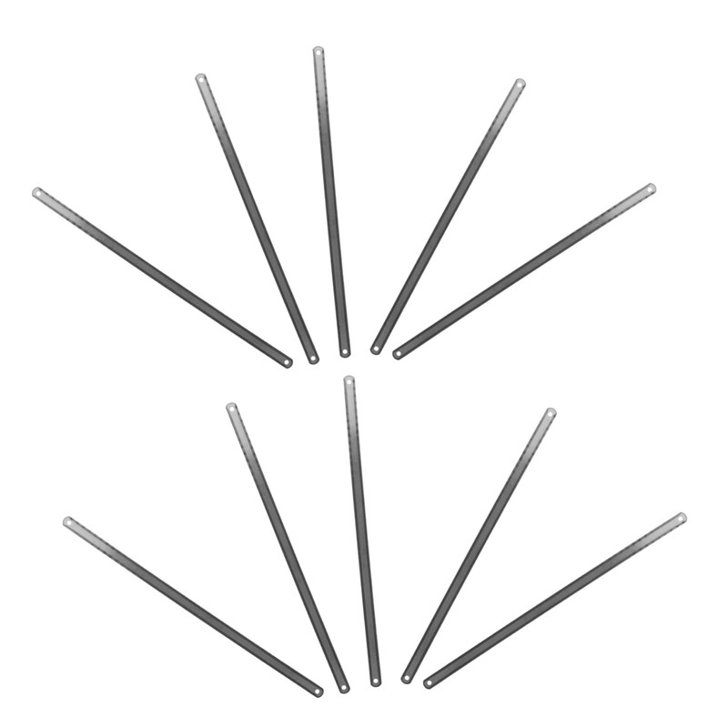 WOONEKY Flexible Hacksaw Blades 25pcs Set Double-sided Carbon Steel Ideal
