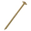#14 x 4" Tan IMScrews Wood Deck Screws - T30