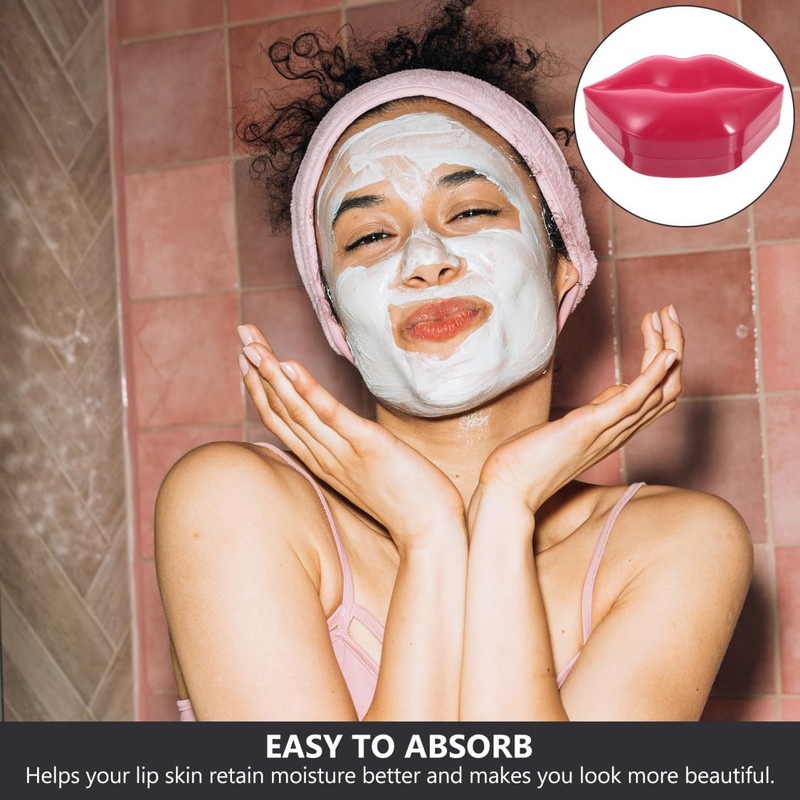 GALPADA 20piezas Mascarilla Labial Hidratante Antiarrugas De Unidades Para Labios