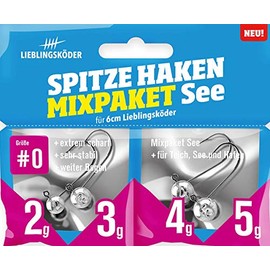 Lieblingsköder Lace Hook #0 Mix Pack Lake