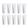 20PCS 50ml Empty Refill White Plastic Cosmetic Lotion Tubes Bottles