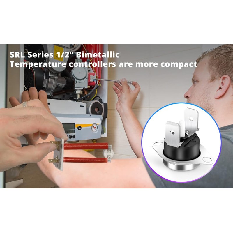Limit Switch 36tx16 Manual Reset Thermostat Universal for Furnace (Cut