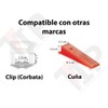 Sistema de Nivelacion Niveladores Azulejo Porcelanico Losetas Porcelanato Clips Corbatas