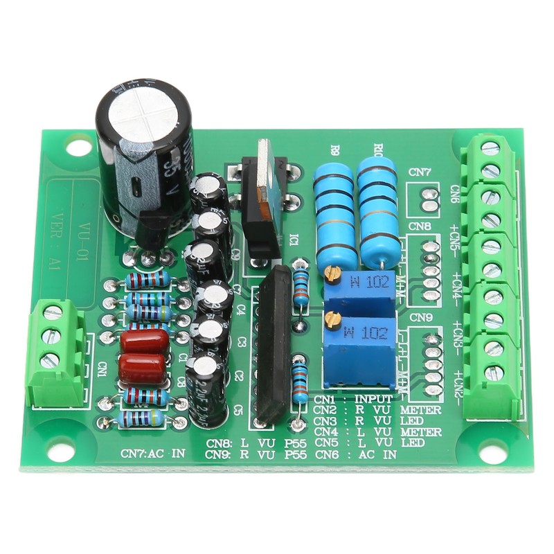 VU Driver Board Professional Mute Function Firm Stereo VU Driver