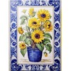 Sunflower Bouquet Pattern A957 Accent Tile Mural Kitchen Bathroom Wall