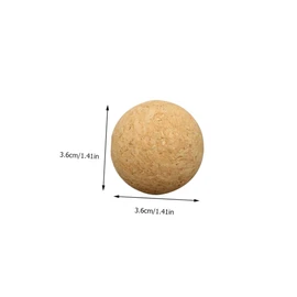 Kisangel 5 Pack Foosball Cork Balls Table Football Accessories 36mm Soccer Table Balls