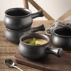 vicrays French Onion Soup Bowls With Handles, 26 Ounce for