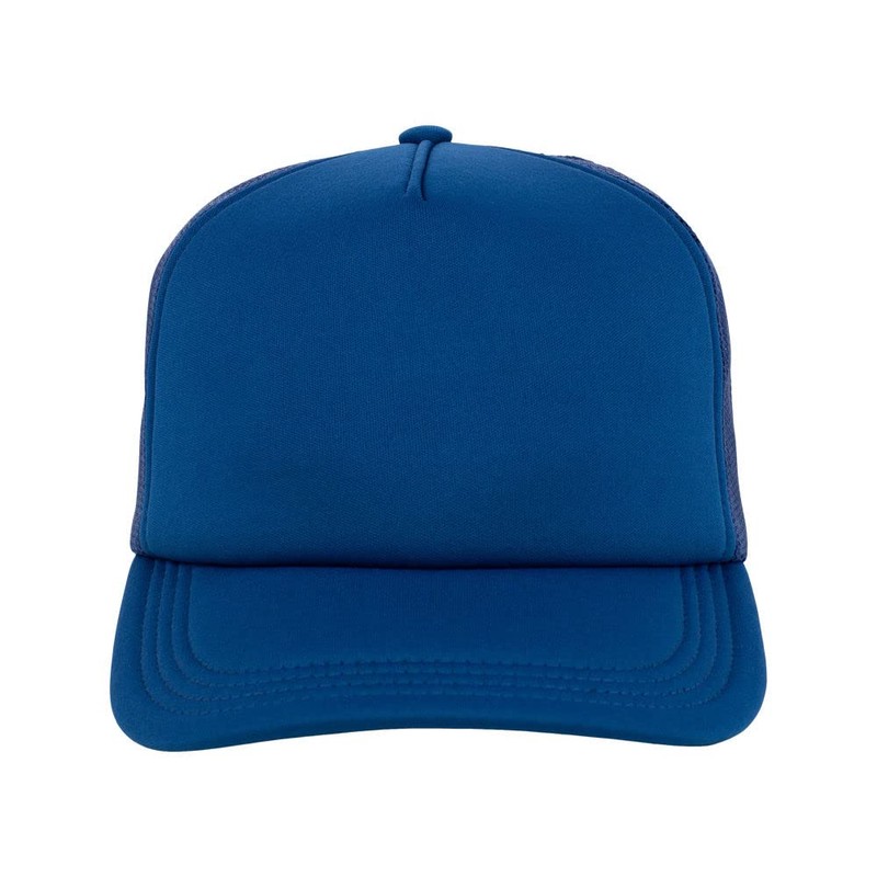 Lid Blank Basic Foam Trucker Gorra ajustable Snapback, verde azulado,