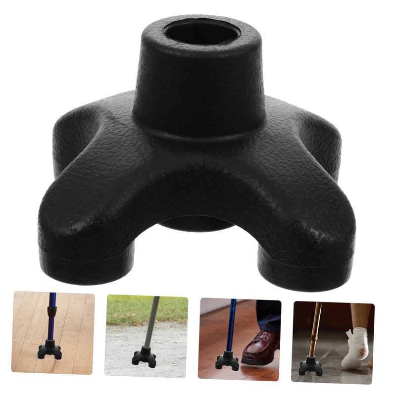 COLLBATH Crutch Accessories Walking Cane Tips Crutch Tips Trekking Pole