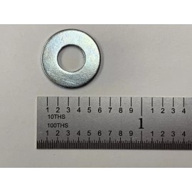 NON SPECIFIC 3/16"  (#10) BOLT SIZE USS ZINC PLATED WASHER 1/4" ID X 9/16" OD  - 100 PIECES