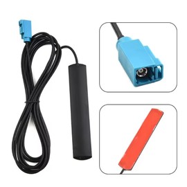 Universal Car Antenna with Fakra-Z Connection | 4G LTE Mobile Wireless WiFi Bluetooth Antenna | 6dBi 2.4GHz | Signal Amplification for CarPlay | 1.5 Metres