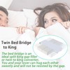 iMoloovi Bed Bridge Twin to King, Cotton Twin to King