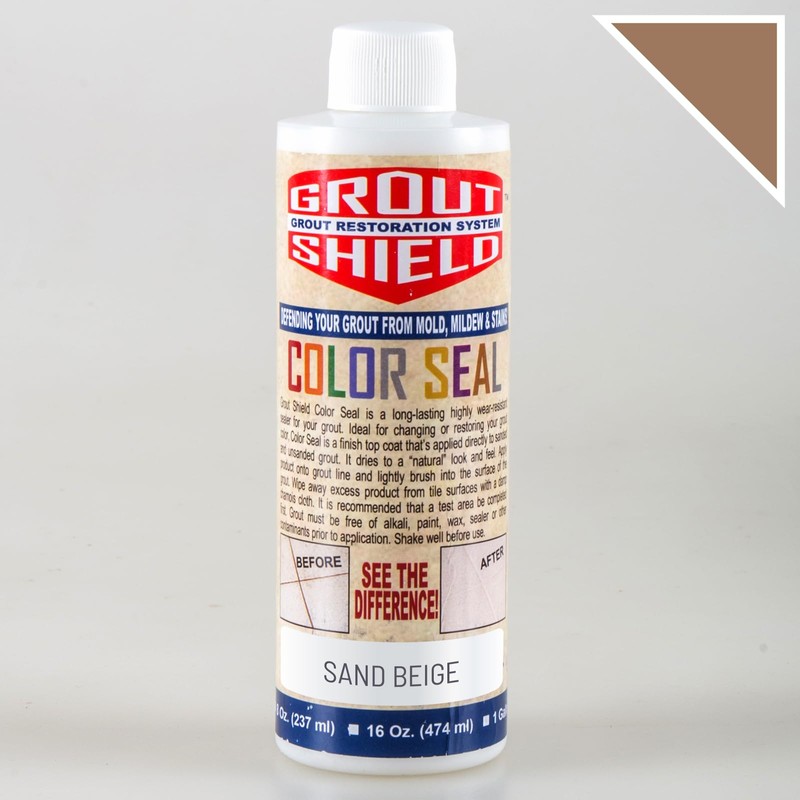 Grout Shield GS8ISA 8-Ounce Color Seal Kit, Sand