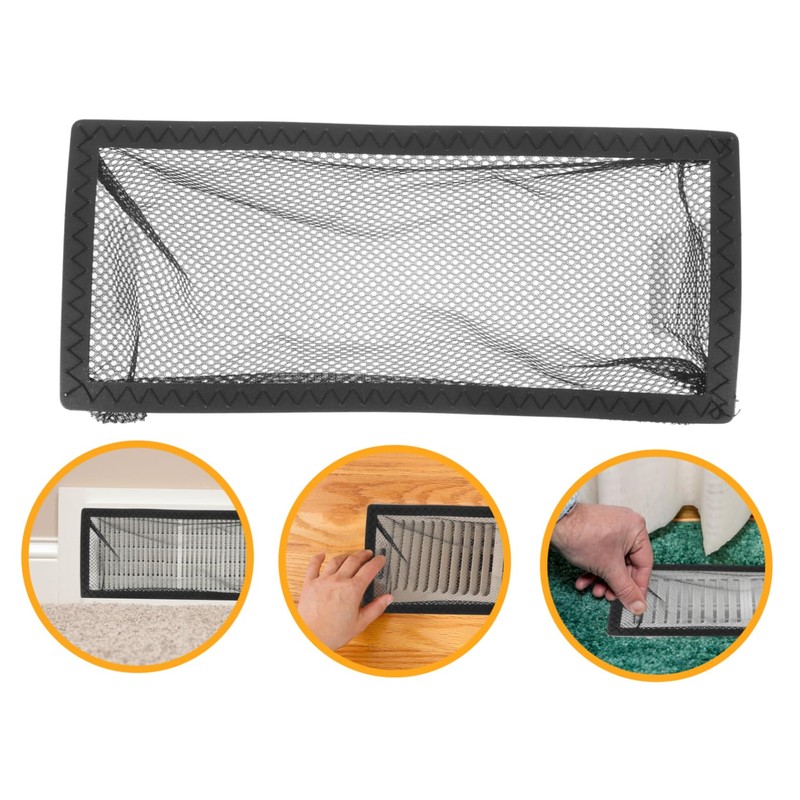 SHINEOFI Vent Net Cover Removable Floor Vent Filter Design Blocks