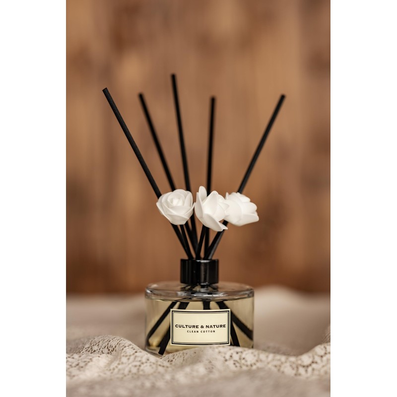 CULTURE & NATURE Reed Diffuser Set 6.7oz (200ml) Floral Bouquet