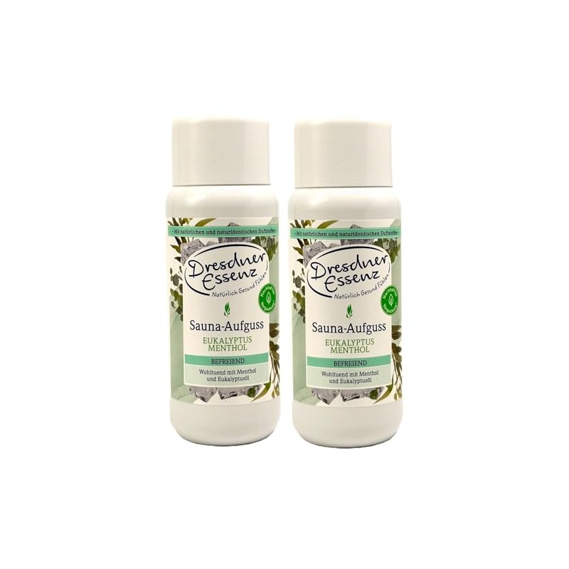 Dresdner Essenz Sauna Infusion Eucalyptus Menthol 2 x 250 ml