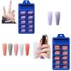 600pcs Nail Tips Artificial Nails Ballerina Long Colourful Nail Tips