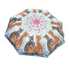 Alex Clark Cats and Blossom Umbrella - Compact Foldable Travel