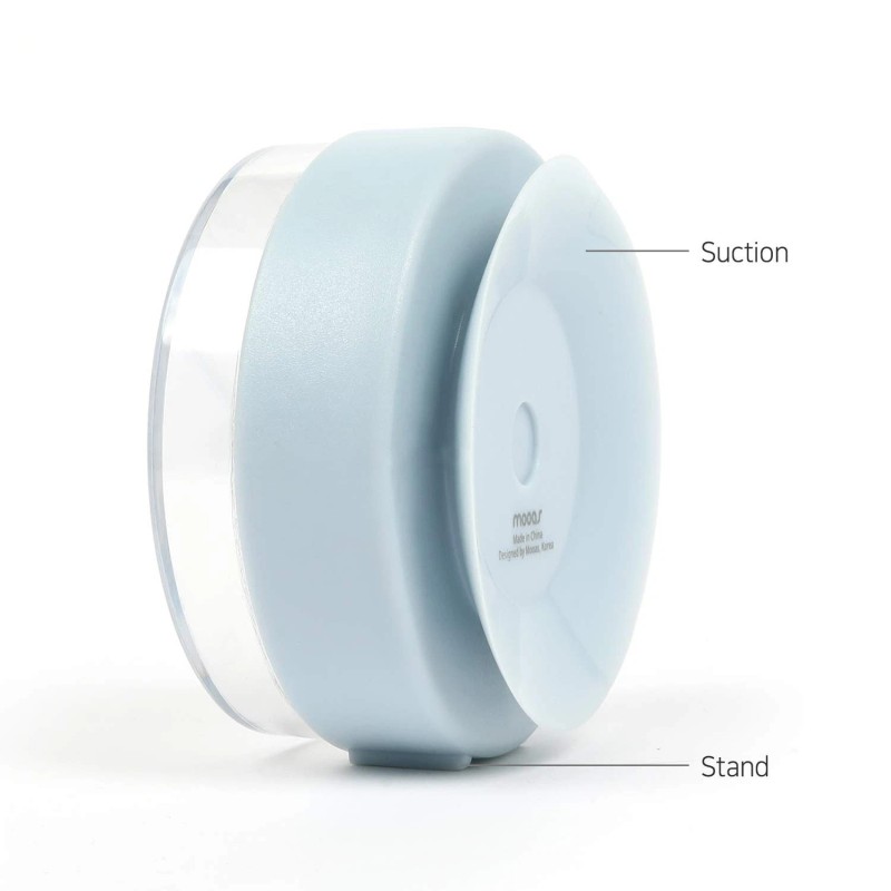 mooas 2WAY Silent Waterproof Bathroom Clock, Shower Clock, Wall Clock,