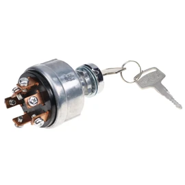 DVPARTS Ignition Switch for Mitsubishi International Tractor Satoh Tractor Case IH Tractor MT20D MT21 MT21D MT22 S373D Beaver S470 S630D S750 ST1820 ST1840 235 245 255 234 244 254 1120 1130 1140