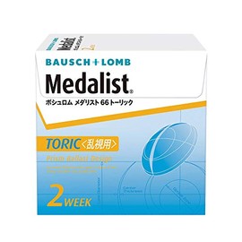 メダリスト 66 トーリック 【BC】8.5【PWR】-3.00【乱視度数】-1.75【乱視軸】180 6枚入
