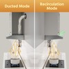 FIREGAS Under Cabinet Range Hood 30 inch with Brushless DC