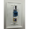 IBL- 3 Port Wall Plate with Coaxial TV Cable F