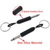 safycaby 4 PCS Marshallkey Holder Guitar Plug Keychain AMP Key
