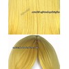 Long Blonde Straight Star Princess Cosplay Wig + Horn Headband