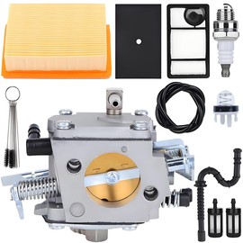 Qiuwanzia TS 400 Carburetor for Stihl TS400 Concrete Cut-Off Saw HS-274E, 4223 120 0600, 4223-120-0650, 4223 120 0652 with Air filter 4223 141 0300 Pre filter 4223 141 0600