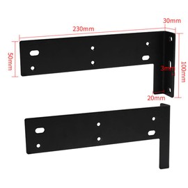 Heavy Duty Cabinet Hangers, 2PCS Hanging Cabinet Support Frame Wall Hanging Cabinet Brackets Invisible Steel Brackets Hanging TV Cabinet Bathroom Kitchen Hanging Cabinet Bracket, Load Capacity 400kg