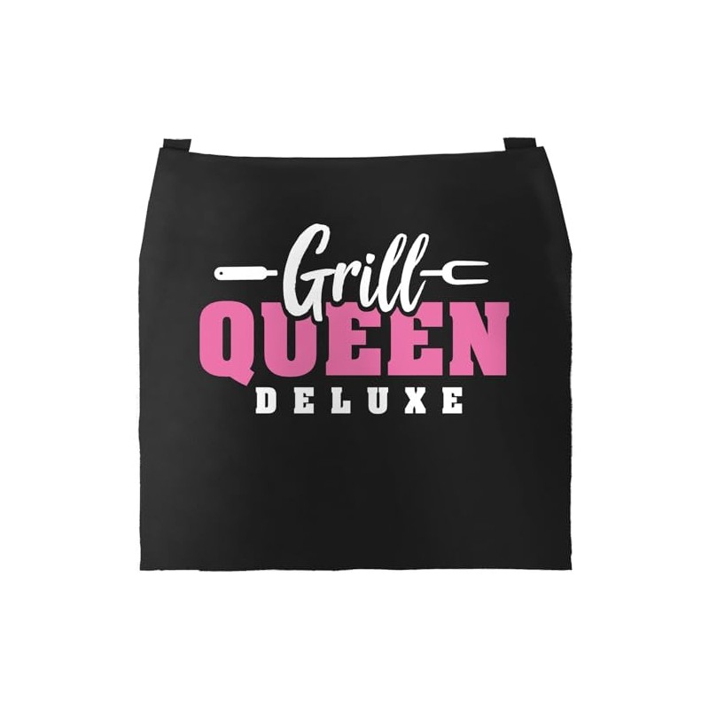 MoonWorks® BBQ Apron for Women with Saying Dressed to Grill