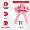 CarBowz Big Pink Car Bow, Giant 30" Bow, Non Scratch