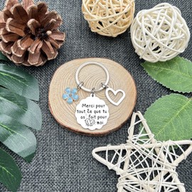 Lumengqi Schlüsselanhänger für Männer Frauen Ein Dankeschön Geschenk für Familie, Freunde, Freunde, Freundinnen, Kollegen Auto Schlüsselanhänger Geburtstag Danke für das Geschenk, 4, L